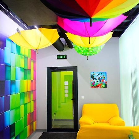 Green Cube Capsule Hostel Sofia Bagian luar foto