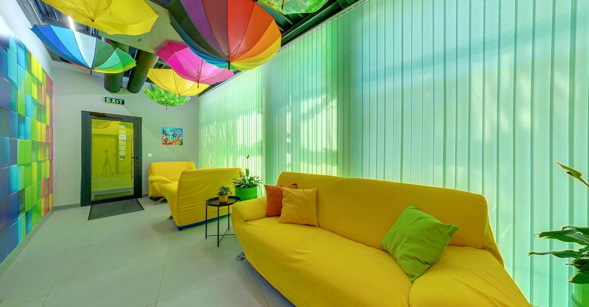 Green Cube Capsule Hostel Sofia Bagian luar foto